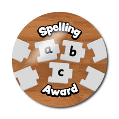 Spelling Award Stickers