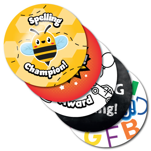 Spelling Award Stickers
