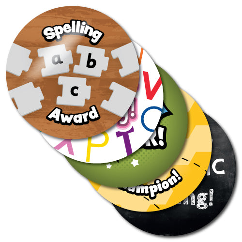 Spelling Award Stickers