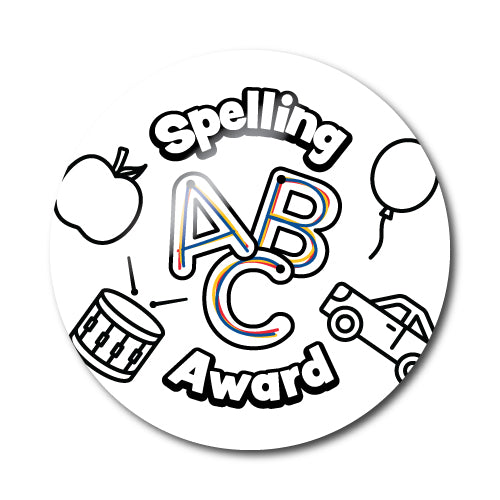 Spelling Award Stickers (view 6)