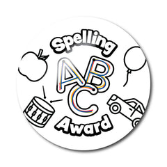Spelling Award Stickers