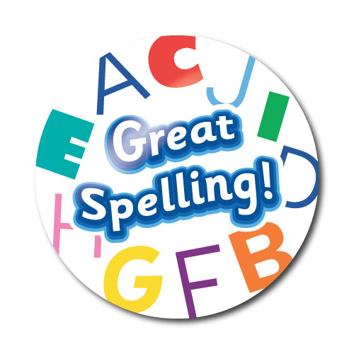 Spelling Award Stickers (view 8)