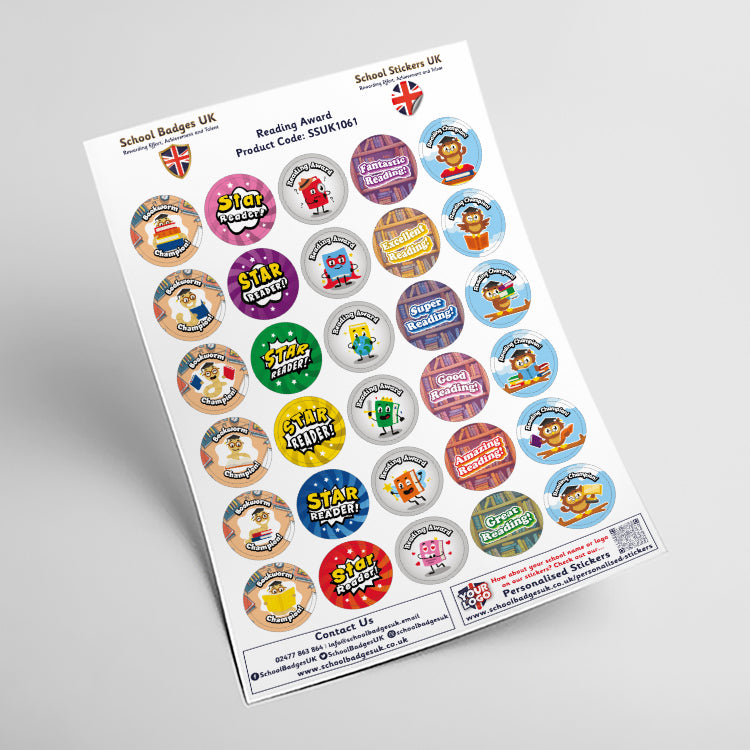 Reading Award Stickers (view 3)