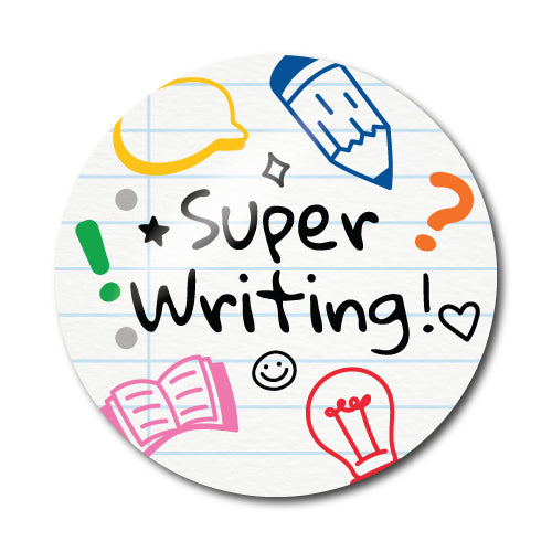 Writing Award Stickers