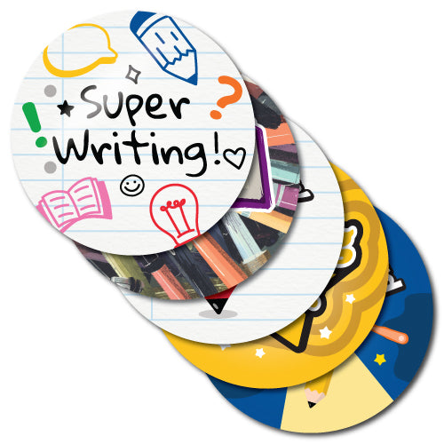 Writing Award Stickers