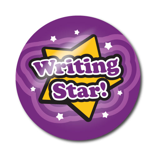 Writing Award Stickers