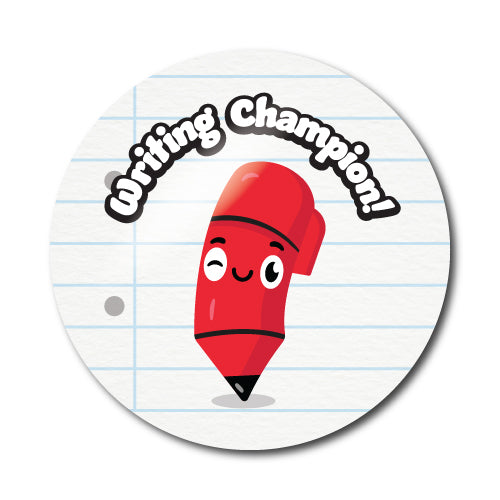 Writing Award Stickers