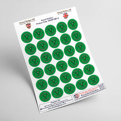 Personalised House Point Hero Stickers by School Badges UK