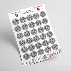 Personalised Attendance Award Stickers by School Badges UK