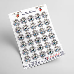 Personalised Diamond Award Stickers by School Badges UK