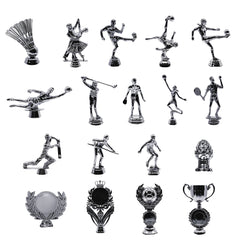 Silver Trophy Toppers Group by School Badges UK