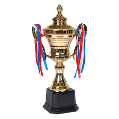 Sovereign Crest Cup Gold Trophy by School Badges UK