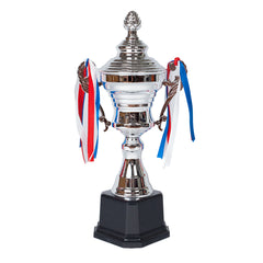 Sovereign Crest Cup Silver Trophy by School Badges UK