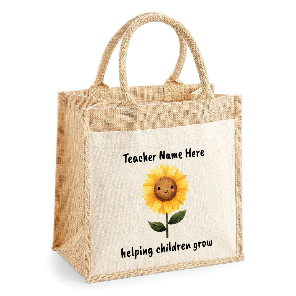 Sunflower Tote Square M by School Badges UK