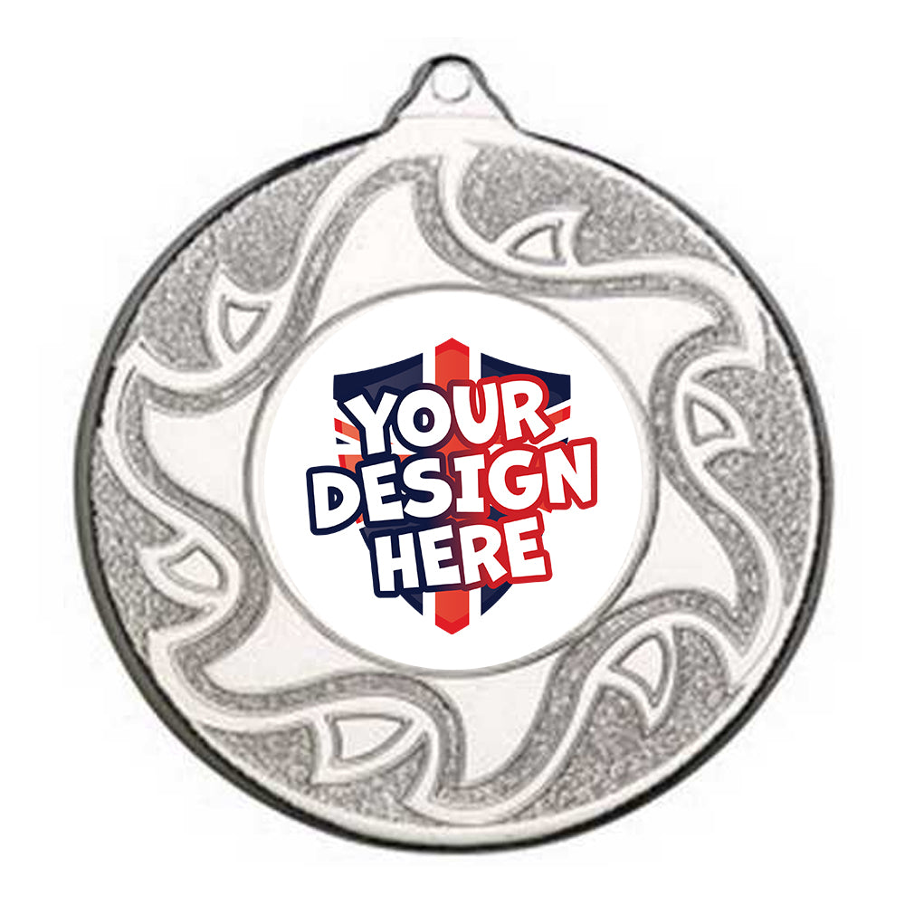 Custom Sunshine Silver Medal