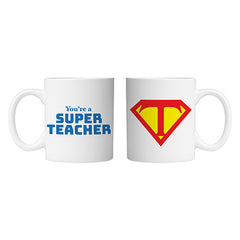 Super Teacher Mug by School Badges UK