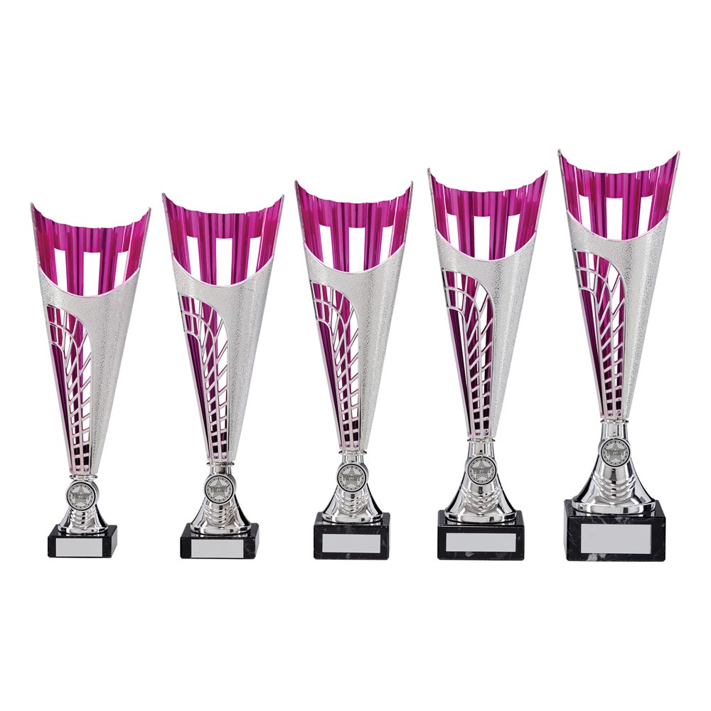 Garrison Pink & Silver Trophy