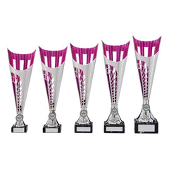 Garrison Pink & Silver Trophy