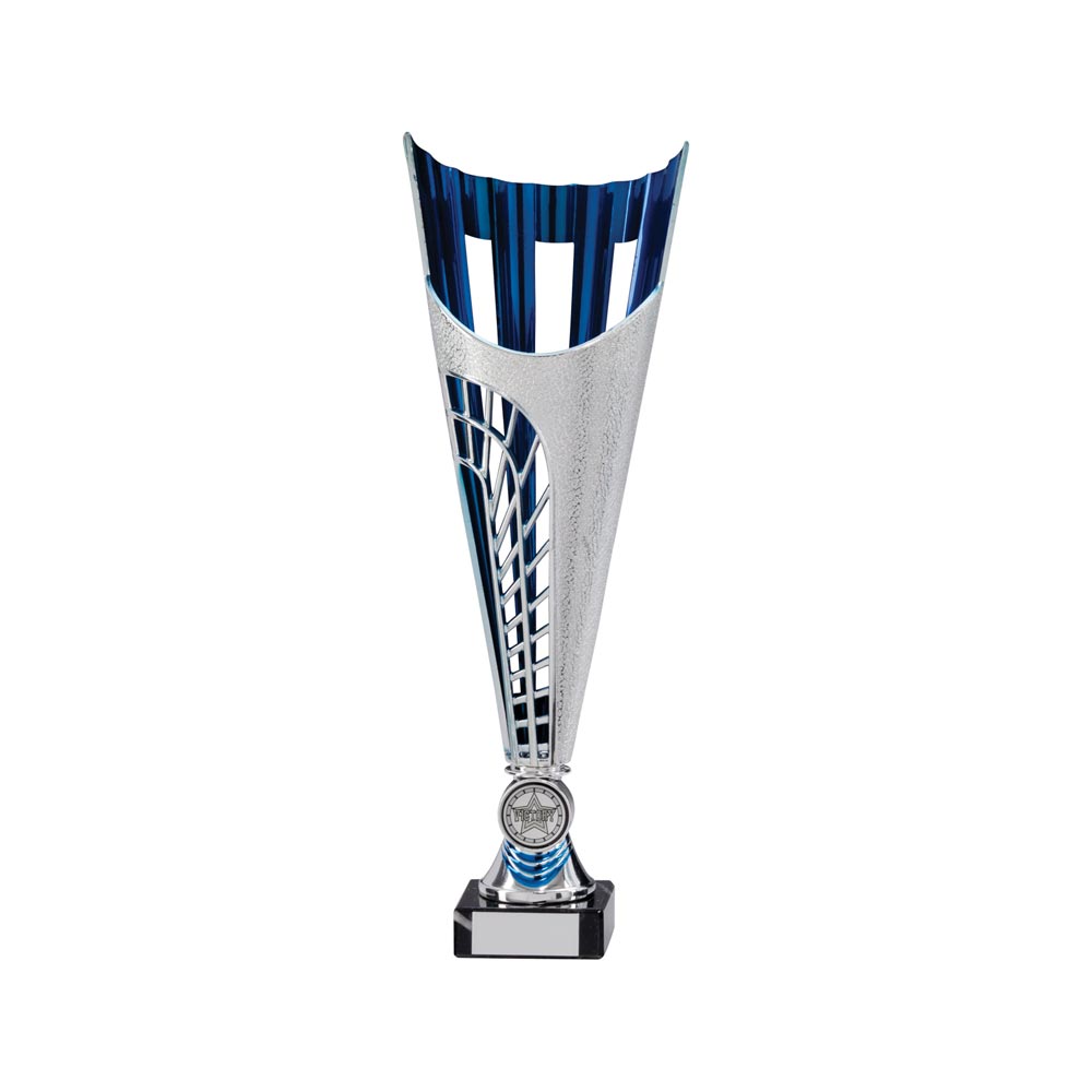 Garrison Blue & Silver Trophy