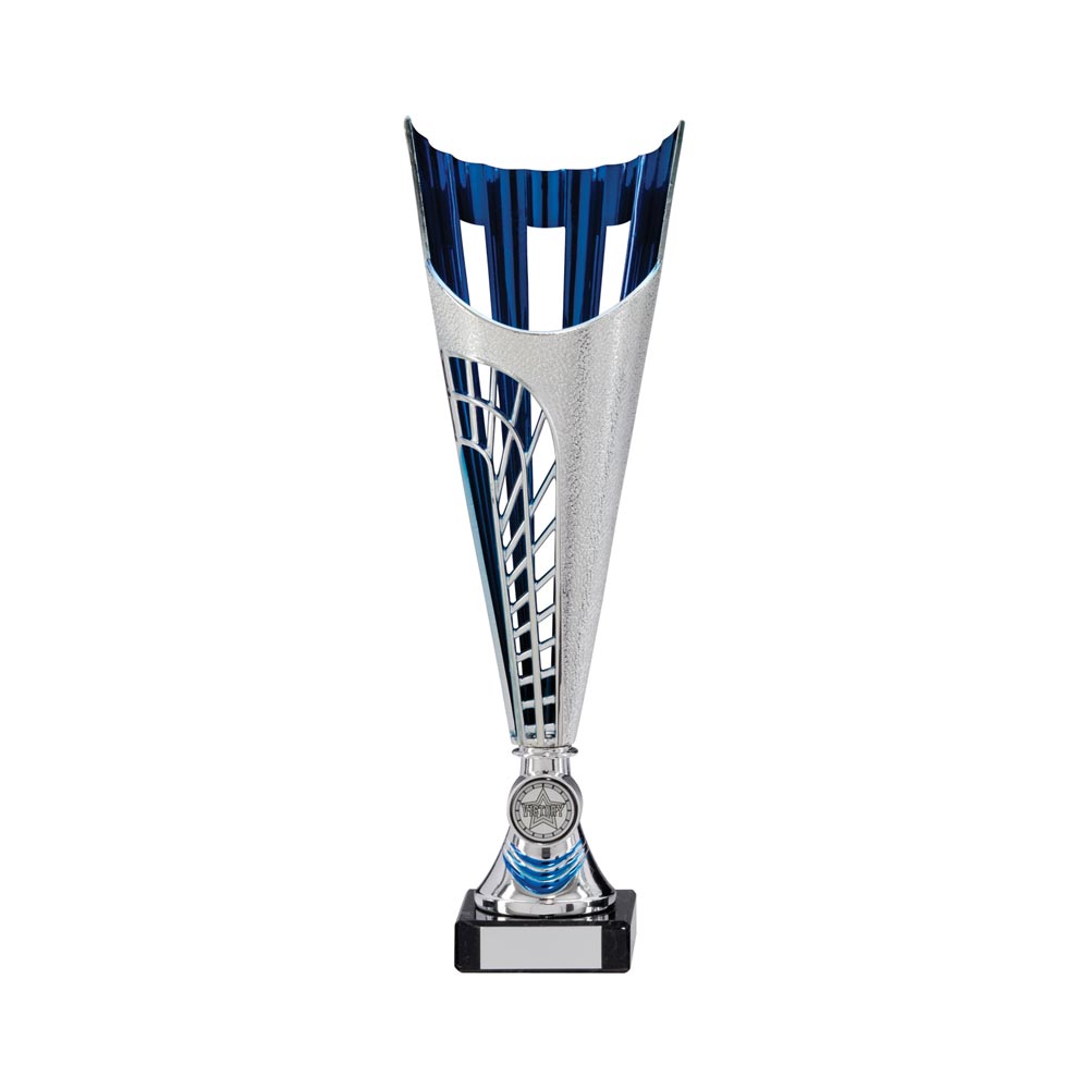 Garrison Blue & Silver Trophy