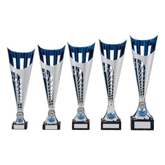 Garrison Blue & Silver Trophy