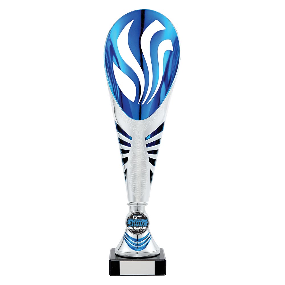 Supreme Blue & Silver Trophy