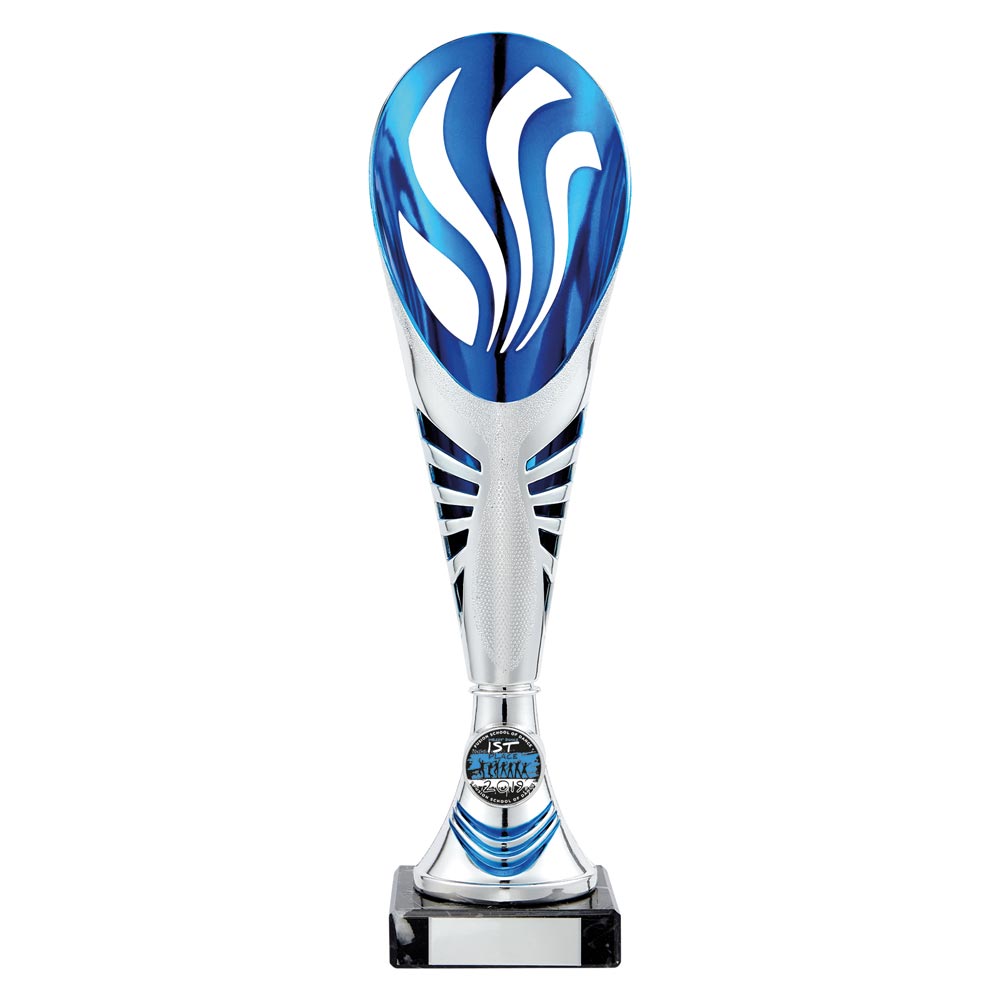 Supreme Blue & Silver Trophy