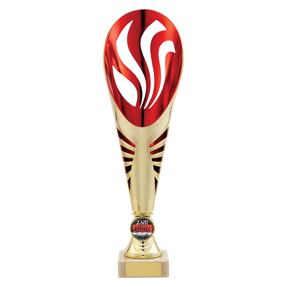 Supreme Gold & Red Trophy