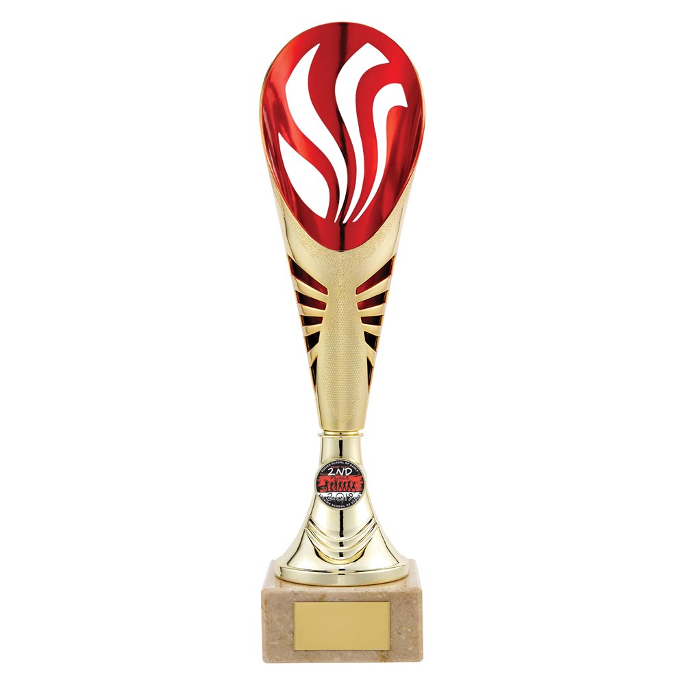 Supreme Gold & Red Trophy