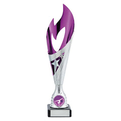 Inferno Star Purple & Silver Trophy