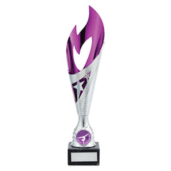 Inferno Star Purple & Silver Trophy