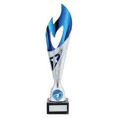 Inferno Star Blue & Silver Trophy