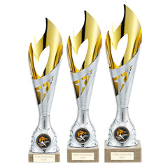 Inferno Star Silver & Gold Trophy