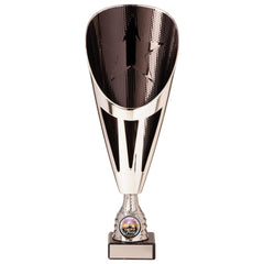 Rising Stars Deluxe Black & Silver Trophy