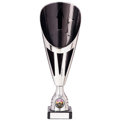 Rising Stars Deluxe Black & Silver Trophy