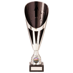 Rising Stars Deluxe Black & Silver Trophy
