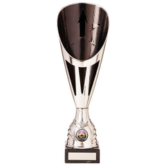 Rising Stars Deluxe Black & Silver Trophy