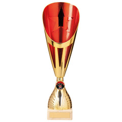 Rising Stars Deluxe Red & Gold Trophy