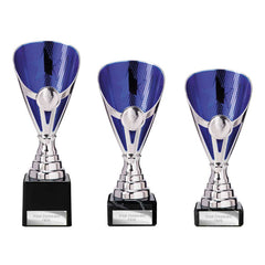 Rising Stars Premium Blue & Silver Trophy