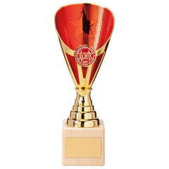 Rising Stars Premium Gold & Red Trophy