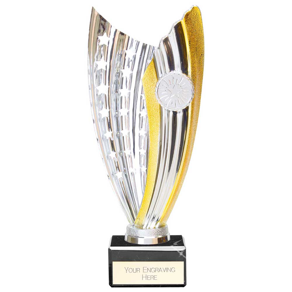 Glamstar Legend Gold & Silver Trophy – 220mm