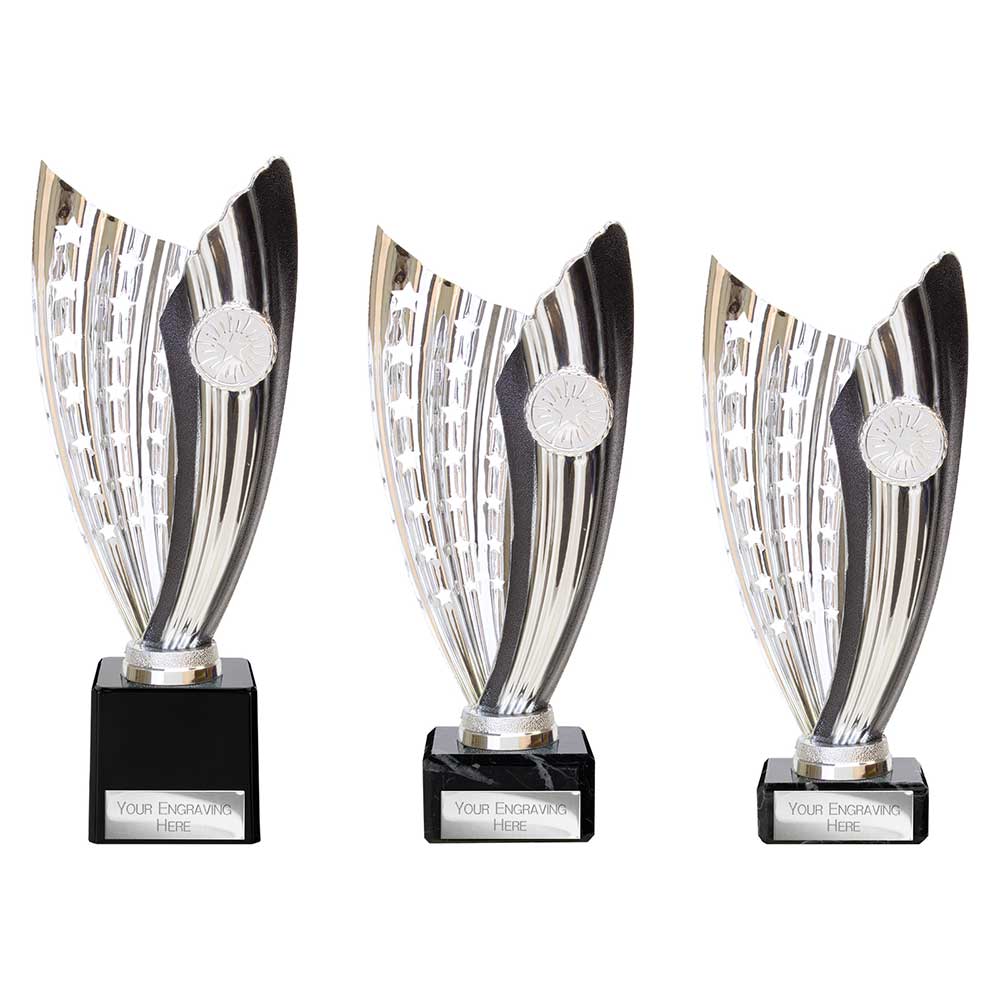 Glamstar Legend Black & Silver Trophy