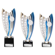 Glamstar Legend Blue & Silver Trophy