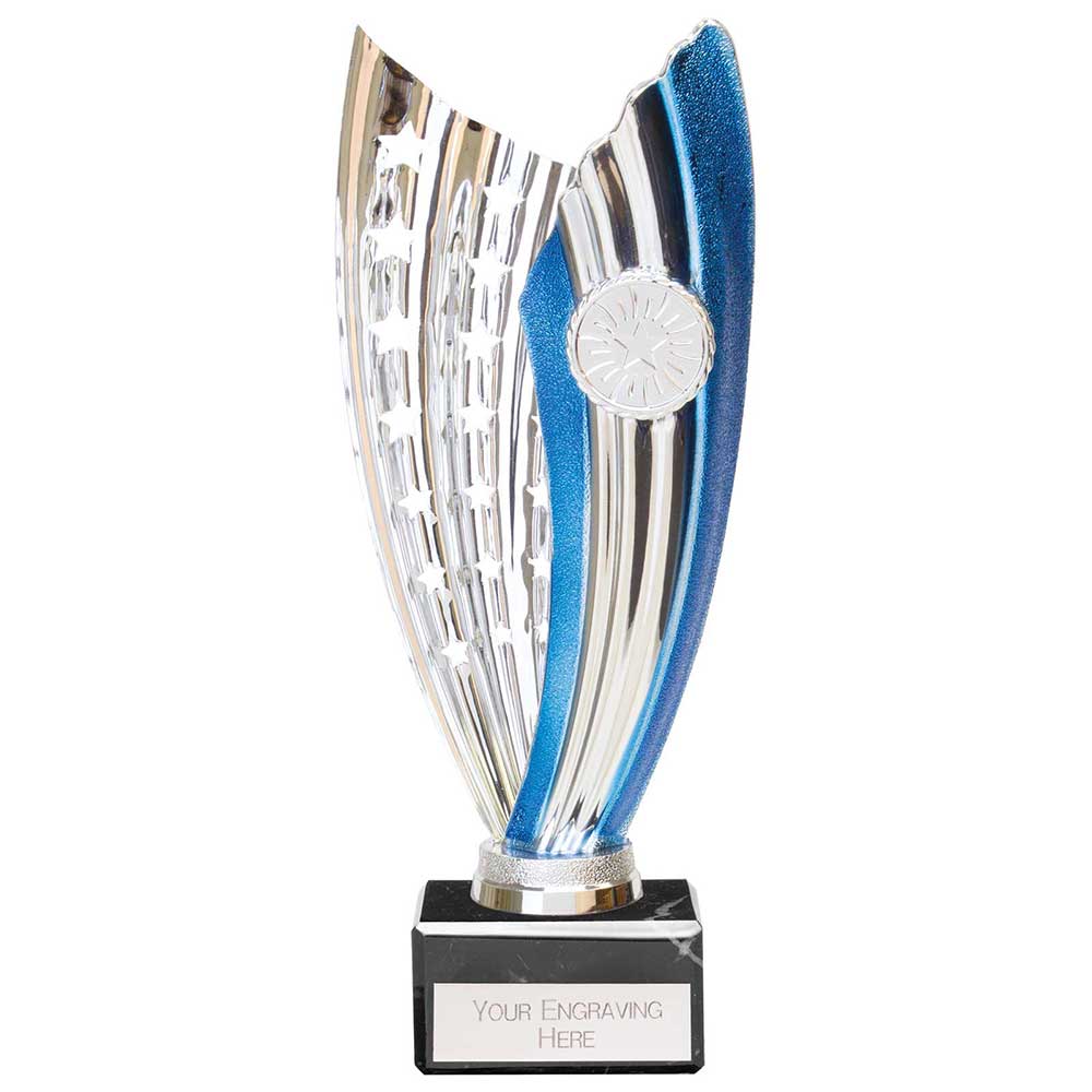 Glamstar Legend Blue & Silver Trophy – 220mm