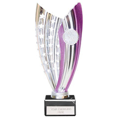Glamstar Legend Purple & Silver Trophy