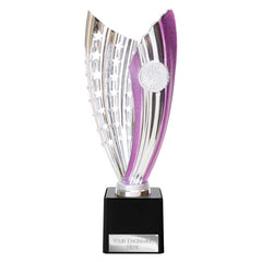Glamstar Legend Purple & Silver Trophy