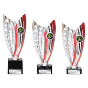 Glamstar Legend Red & Silver Trophy