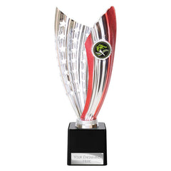 Glamstar Legend Red & Silver Trophy