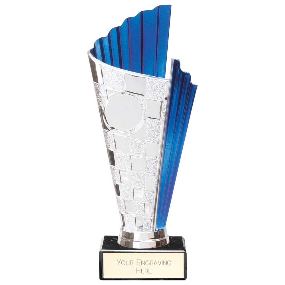 Flash Legend Blue & Silver Trophy