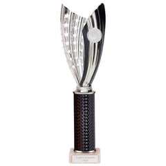 Glamstar Black & Silver Tube Trophy